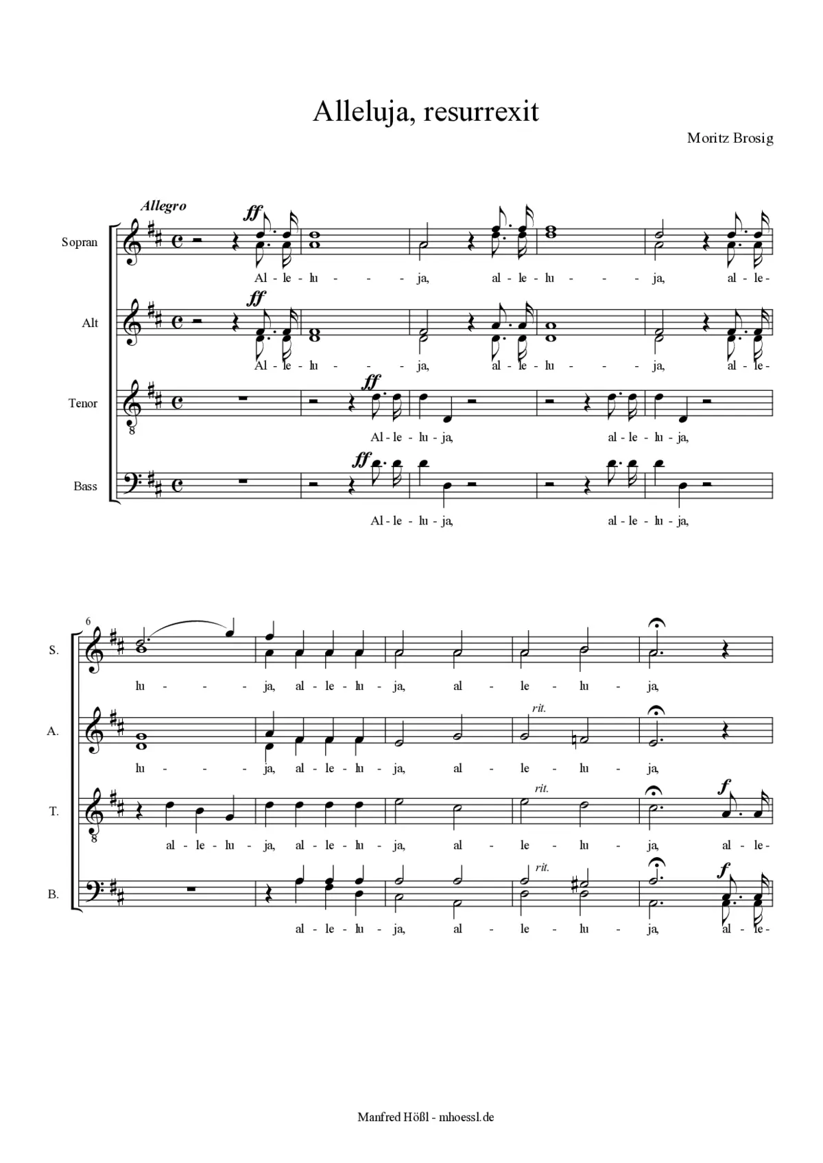 Alleluja, resurrexit - Page 1