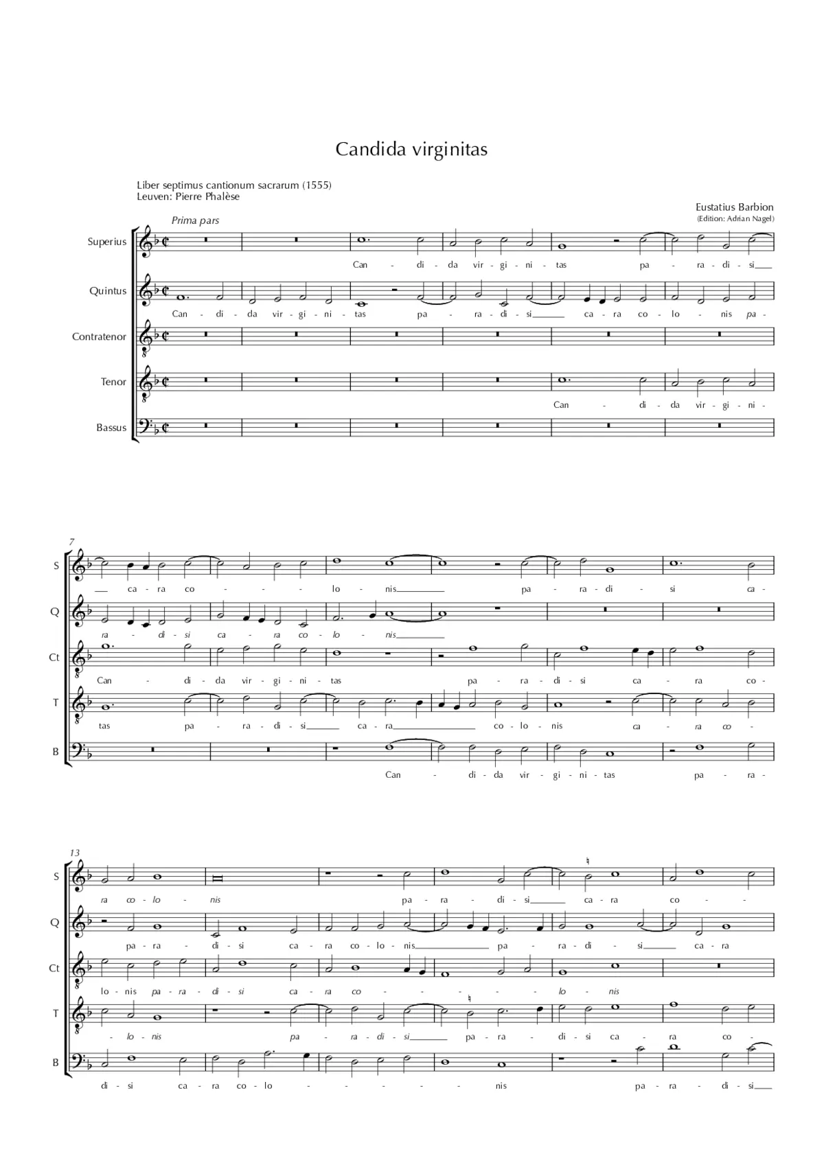 Candida virginitas - Page 1
