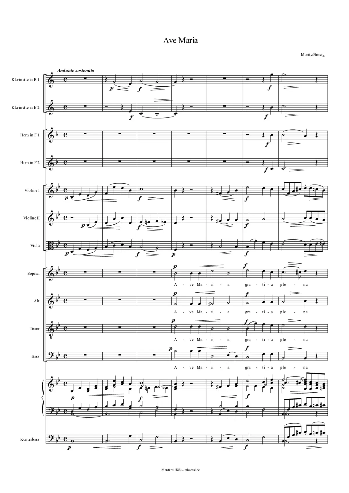 Ave Maria - Page 1