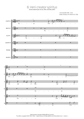 Veni Creator Spiritus, reple