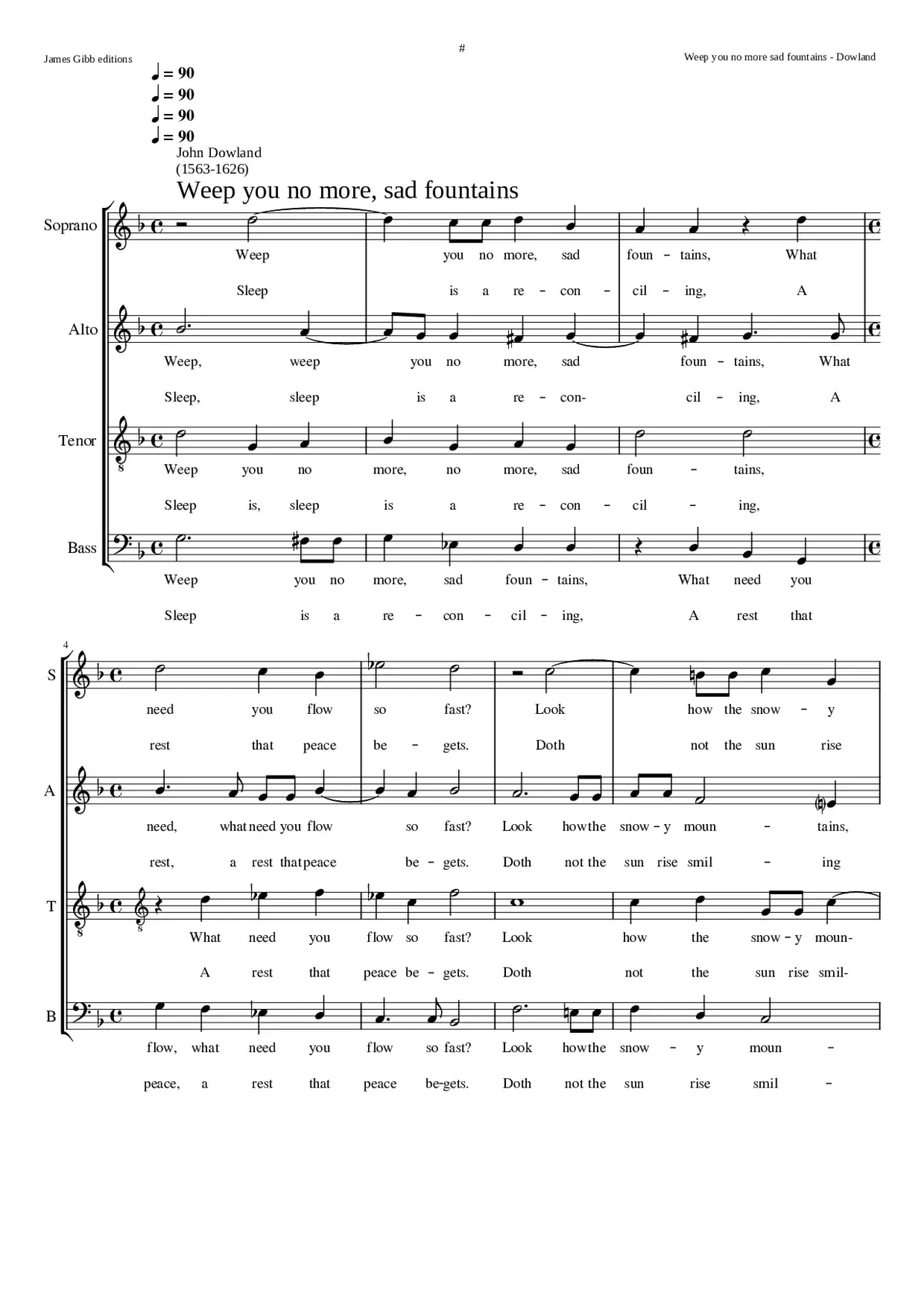 Weepe you no more sad fountaines - Page 1