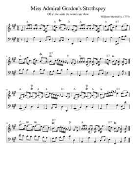 Miss Admiral Gordon's Strathspey