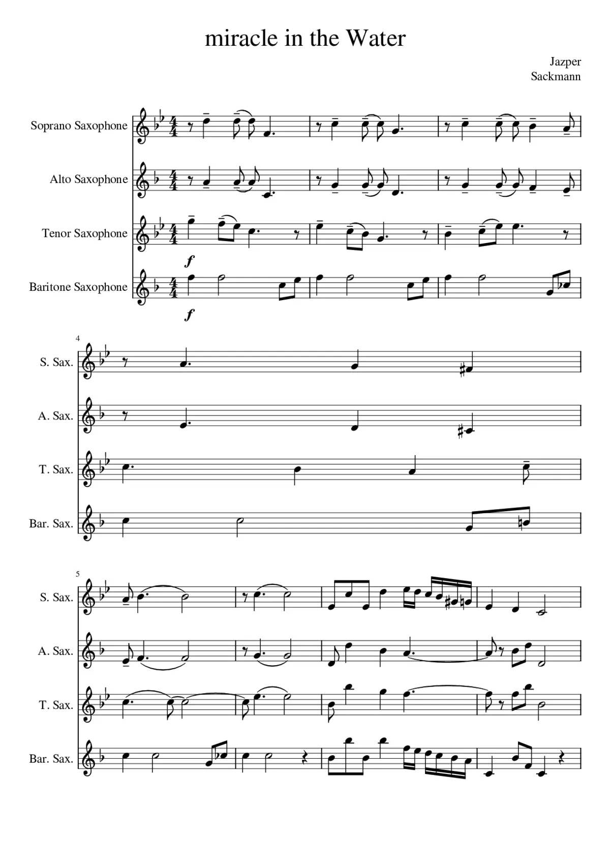 Miracle in the Water - Page 1