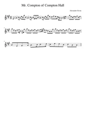 Mr. Compton of Compton Hall