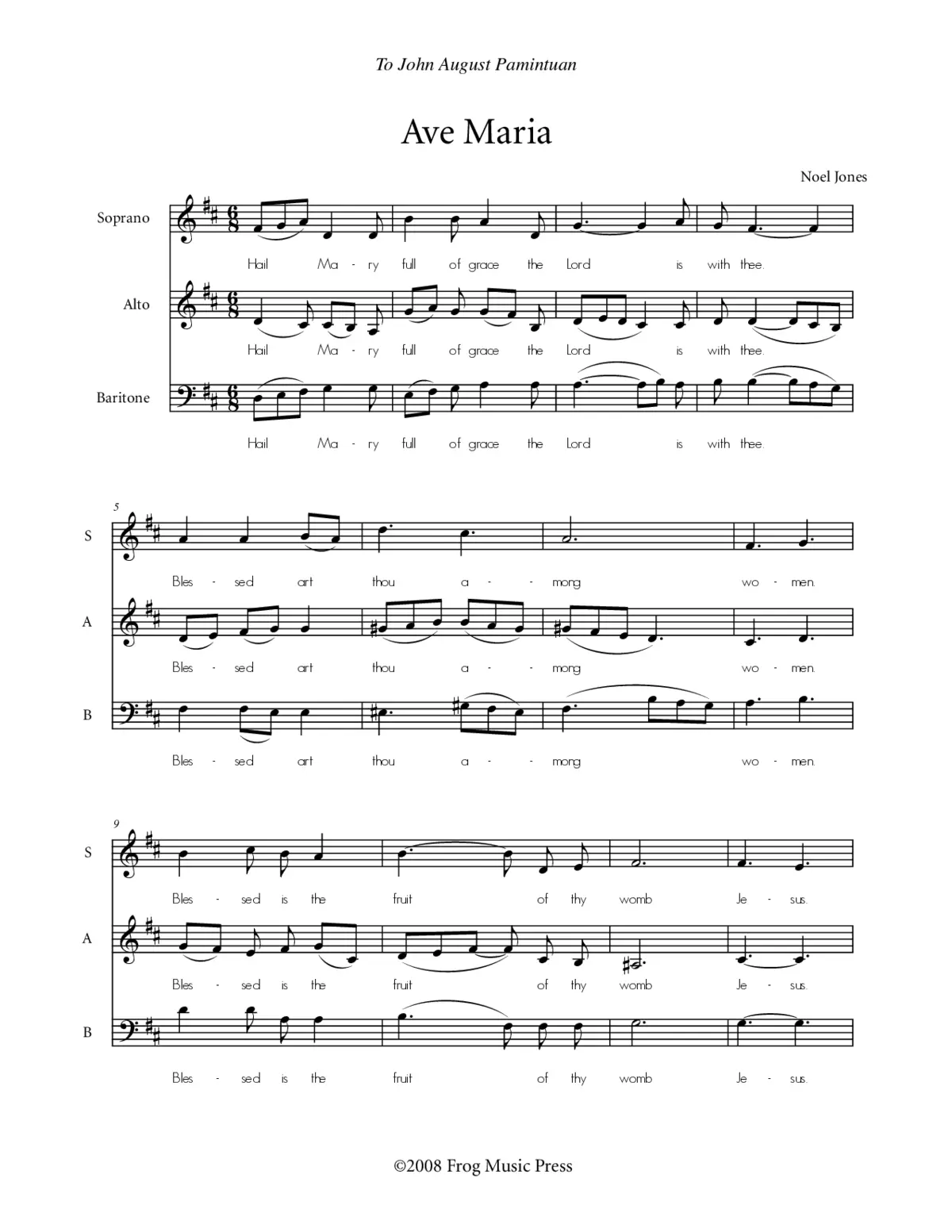Ave Maria - Page 1