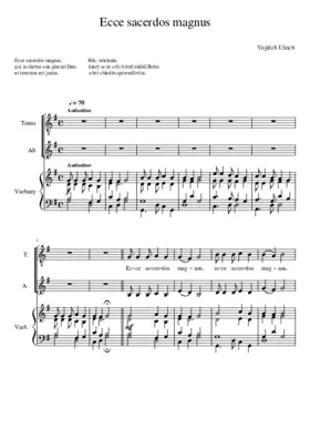 Ecce sacerdos magnus