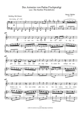 Des Antonius von Padua Fischpredigt