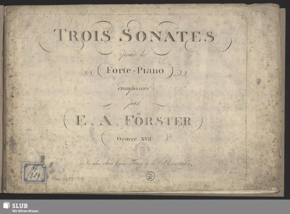 3 Piano Sonatas - Page 1