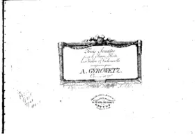 3 Sonatas for Piano, Violin and Violoncello