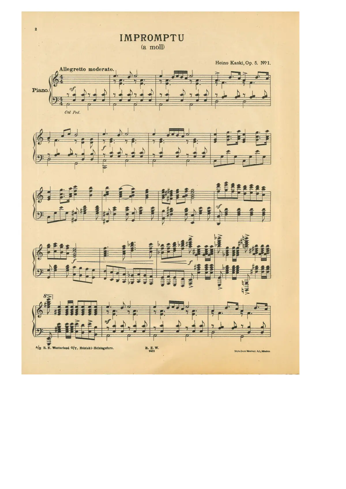 2 Impromptus - Page 1