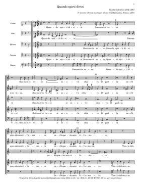 Quando spirti divini