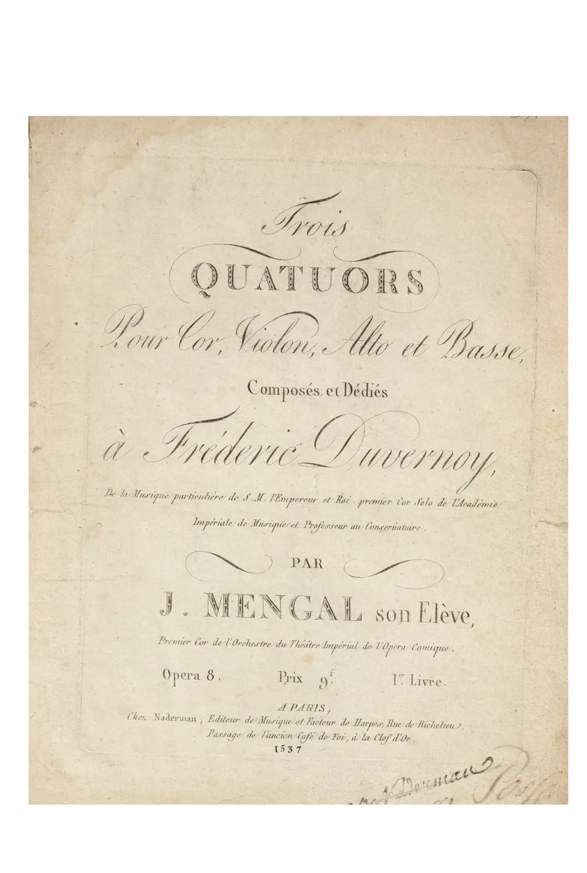 3 Horn Quartets - Page 1
