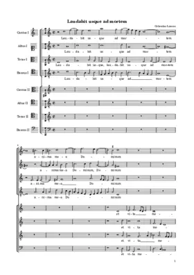 Laudabit usque ad mortem