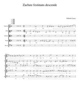 Zachæe festinans descende