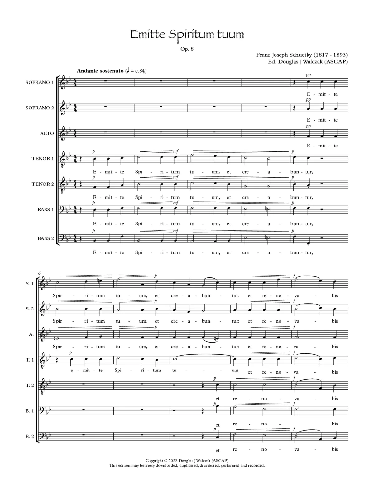Emitte spiritum tuum - Page 1