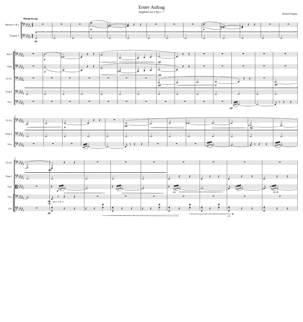 Siegfried WWV 86C - Page 1