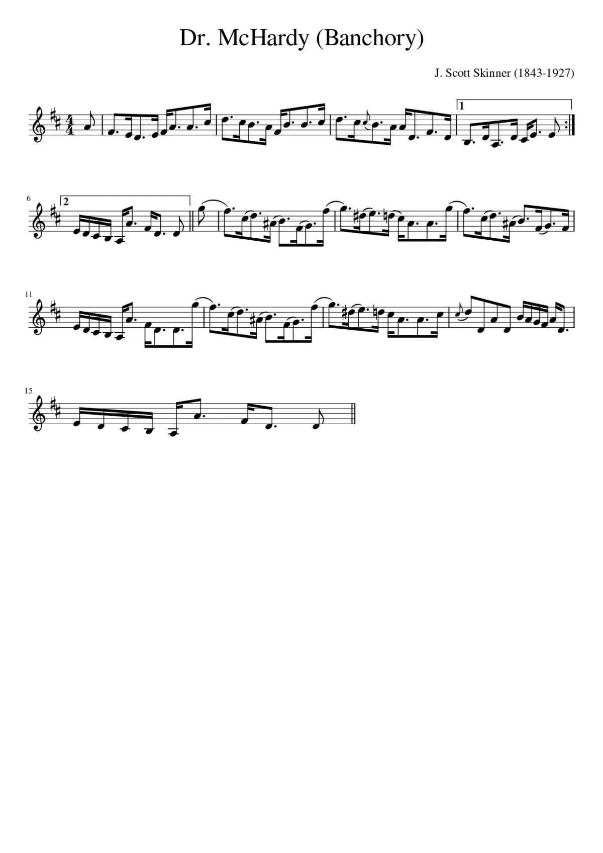 Dr. McHardy (Banchory) - Page 1