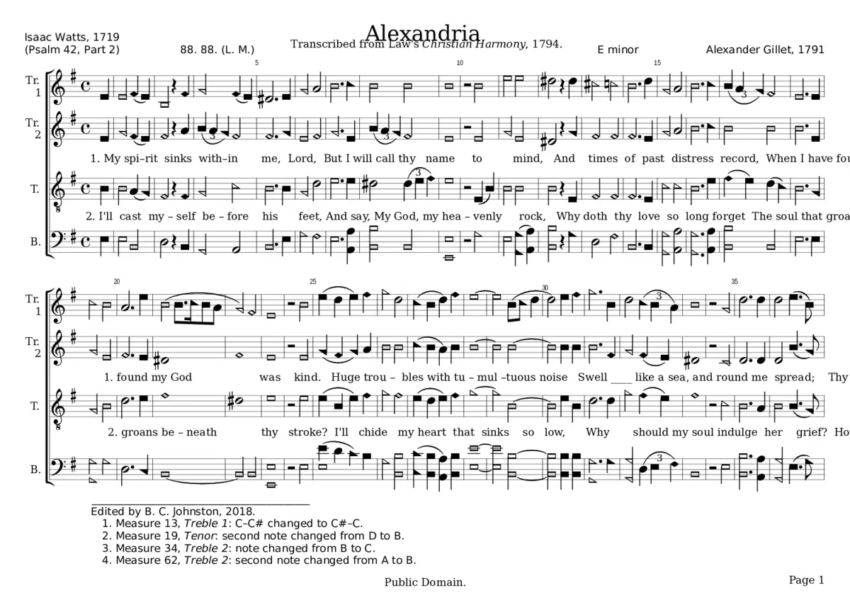 Alexandria - Alexander Gillet - Page 1