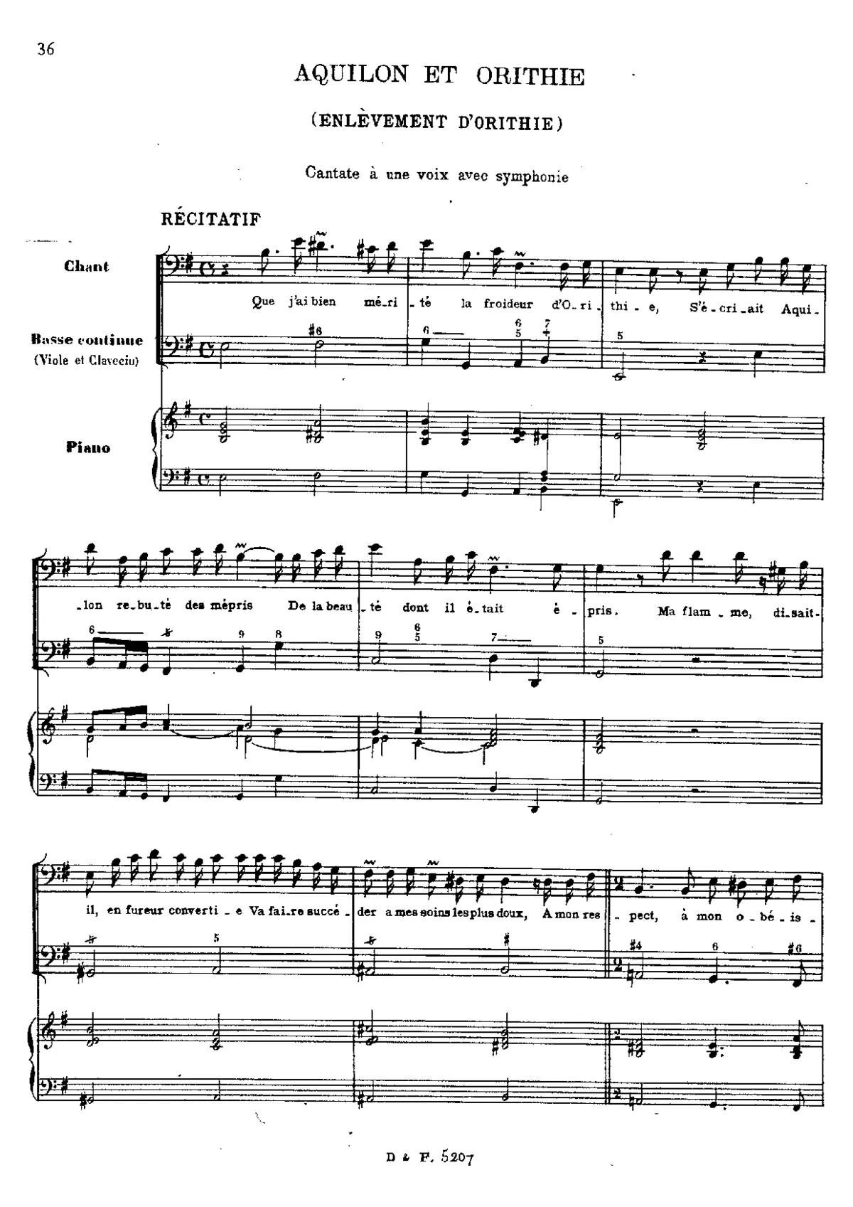 Enlèvement d'Orithie - Page 1