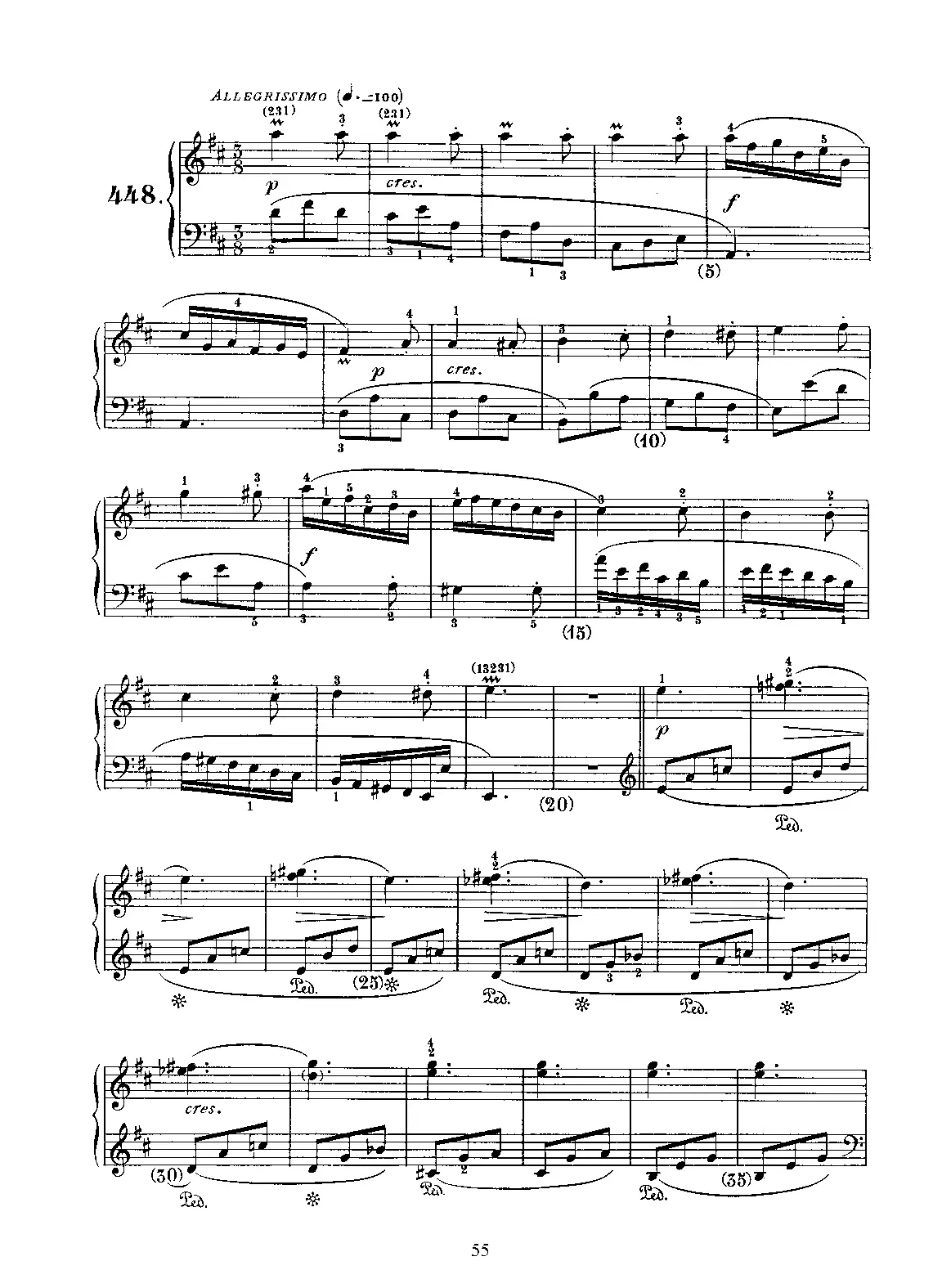 Keyboard Sonata in D major - Page 1