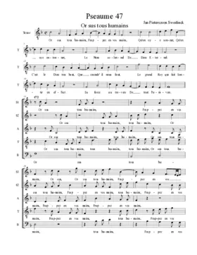 Pseaume 47 - Or sus, tous humains