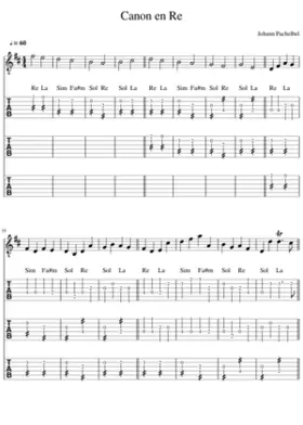 Canon and Gigue in D major P.37