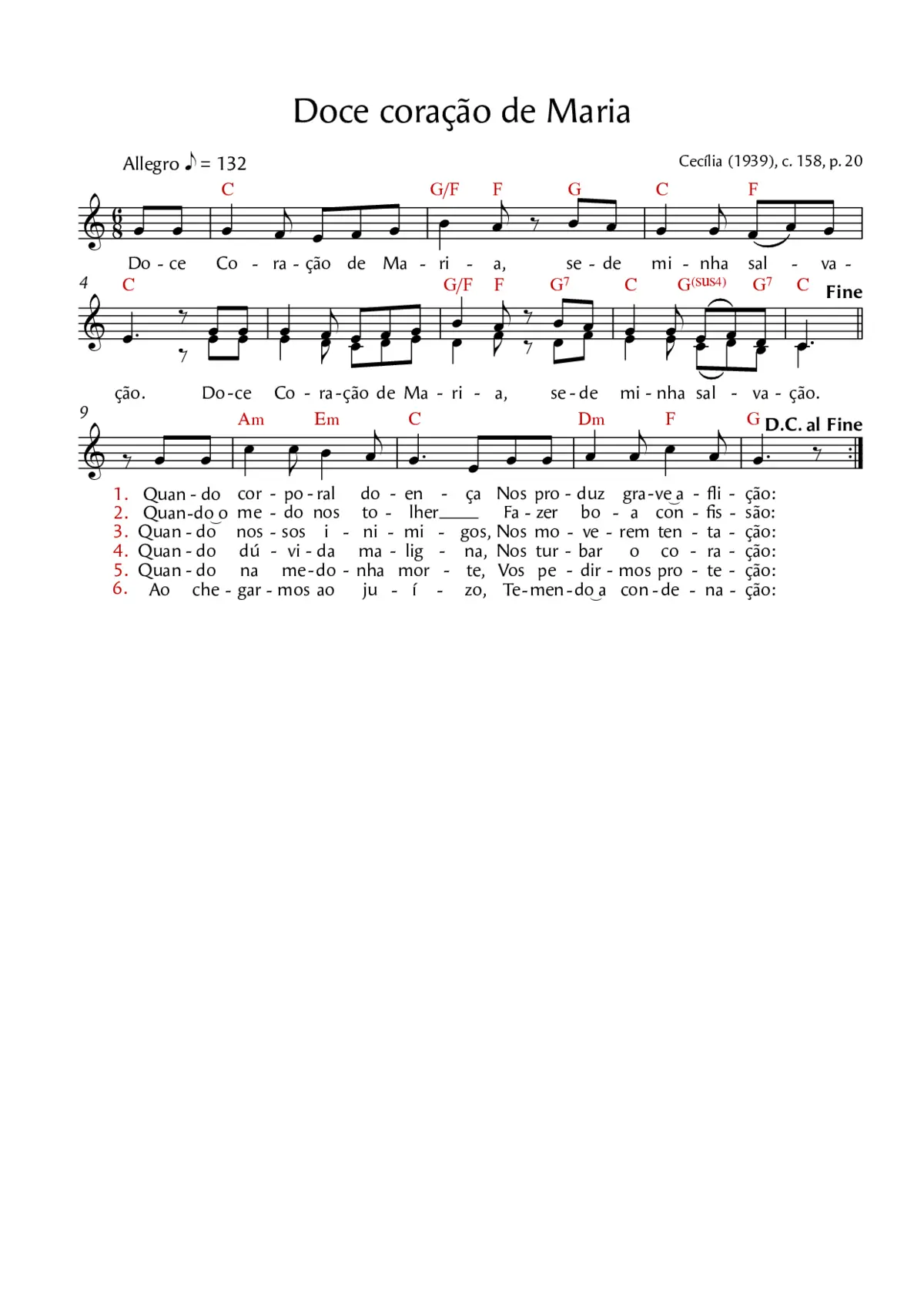 Doce Coração de Maria - Page 1