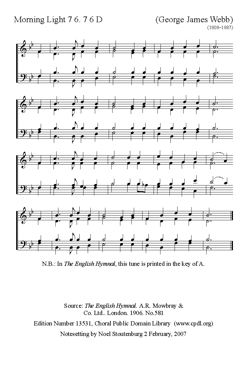 Morning Light 7 6. 7 6. D - Page 1