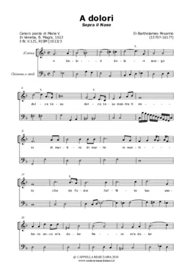 A dolori