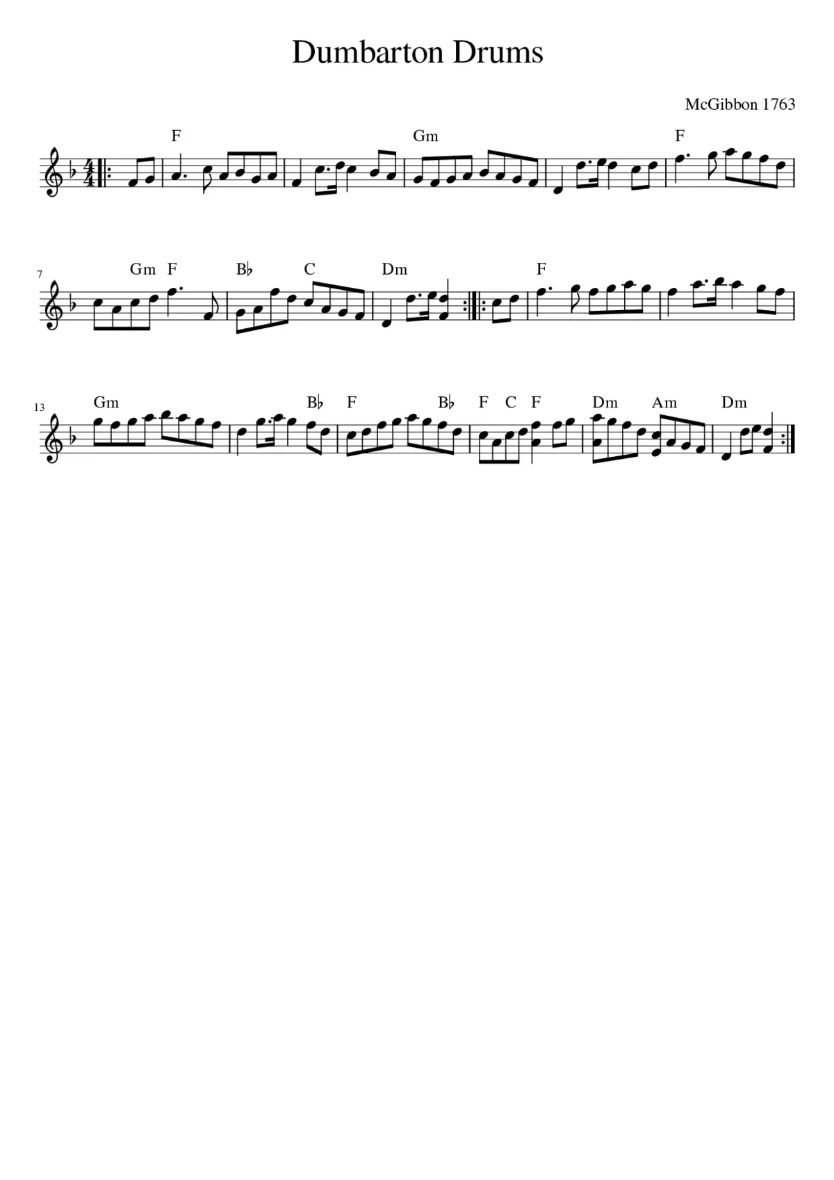 Dumbarton Drums - Page 1