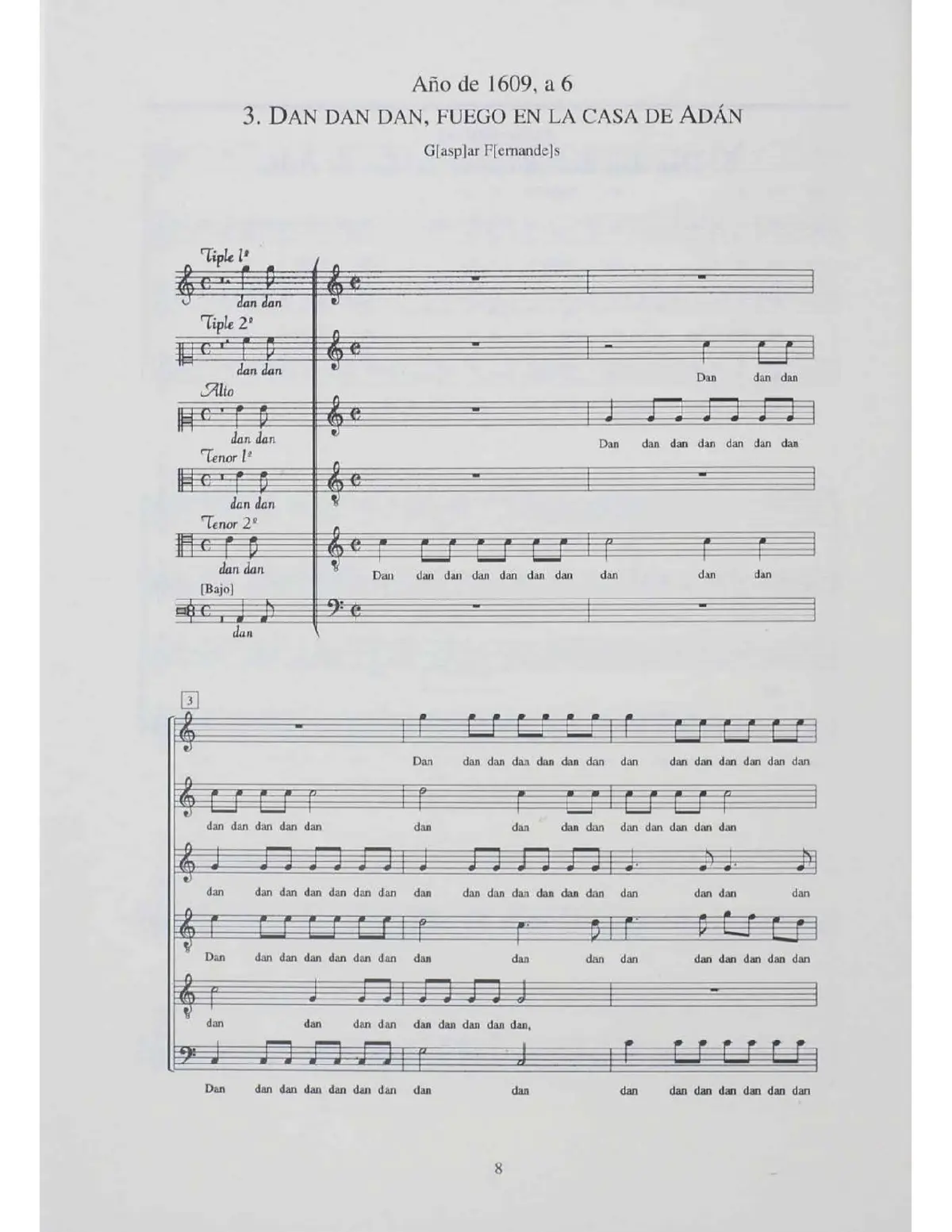Dan dan dan, fuego en la casa da Adán - Page 1