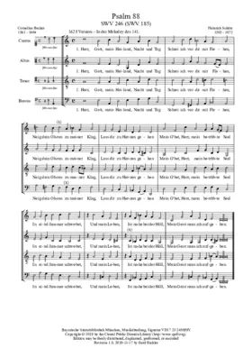 Herr Gott, mein Heiland, Nacht und Tag, SWV 185