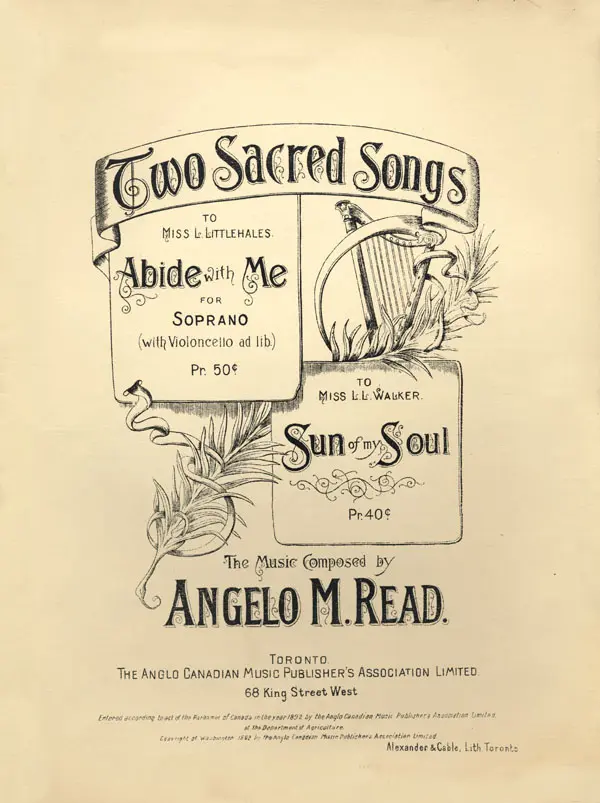 2 Sacred Songs - Page 1