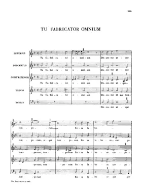 Tu fabricator omnium