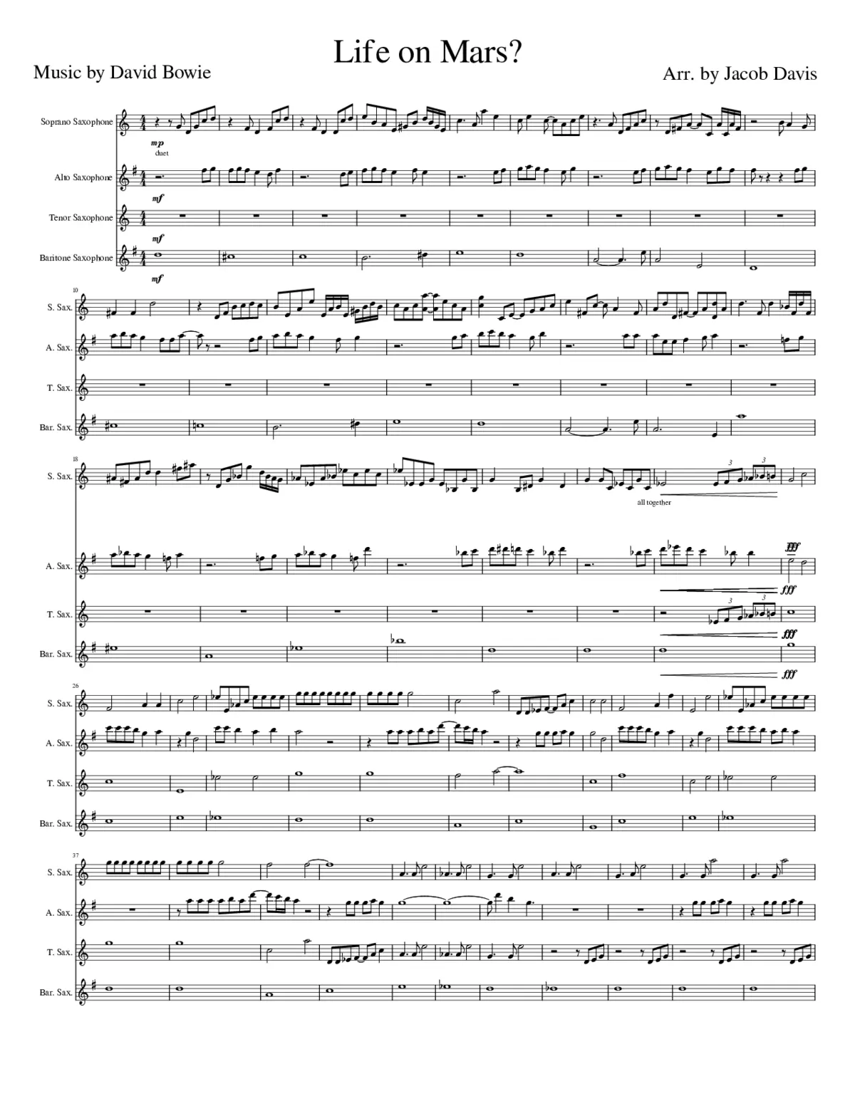 life on mars - Page 1