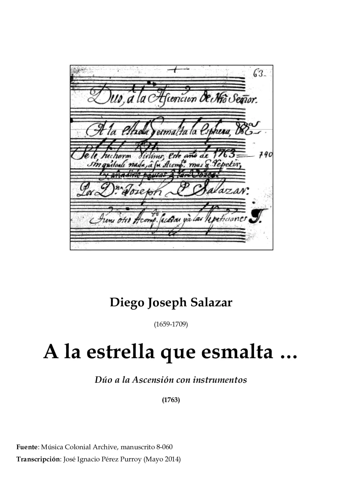 A la estrella que esmalta - Page 1