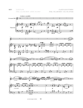 Fantasy Piece for Clarinet and Piano