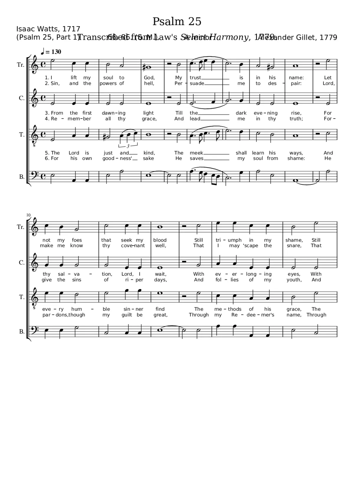 Psalm 25 - Page 1
