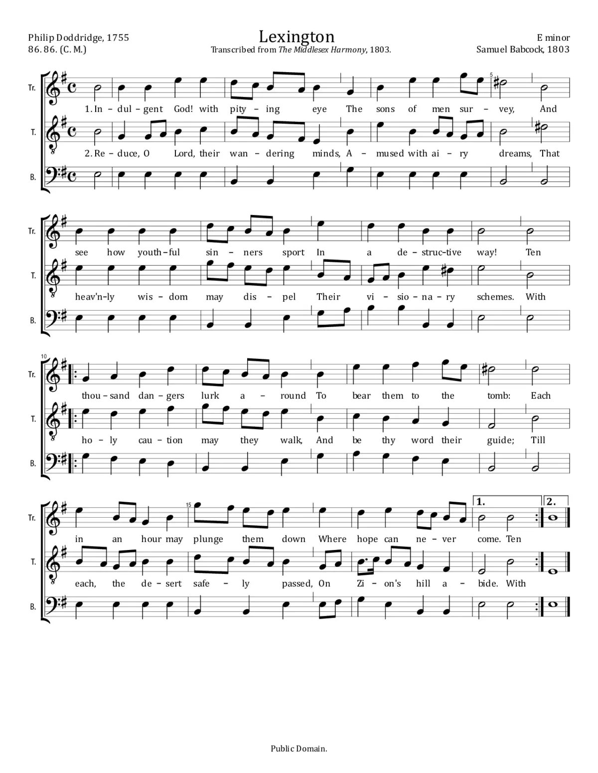 Lexington - Page 1