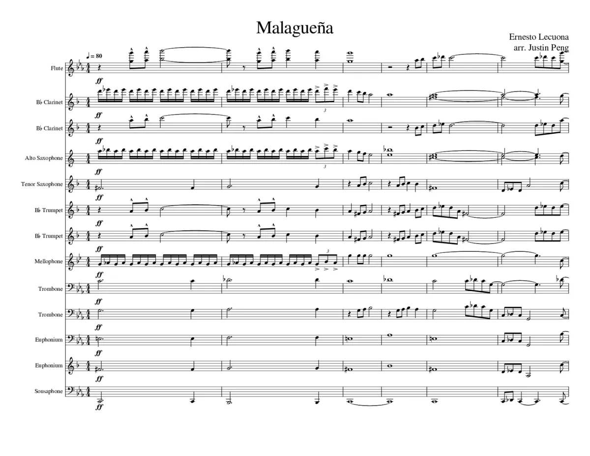 malaguena - Page 1