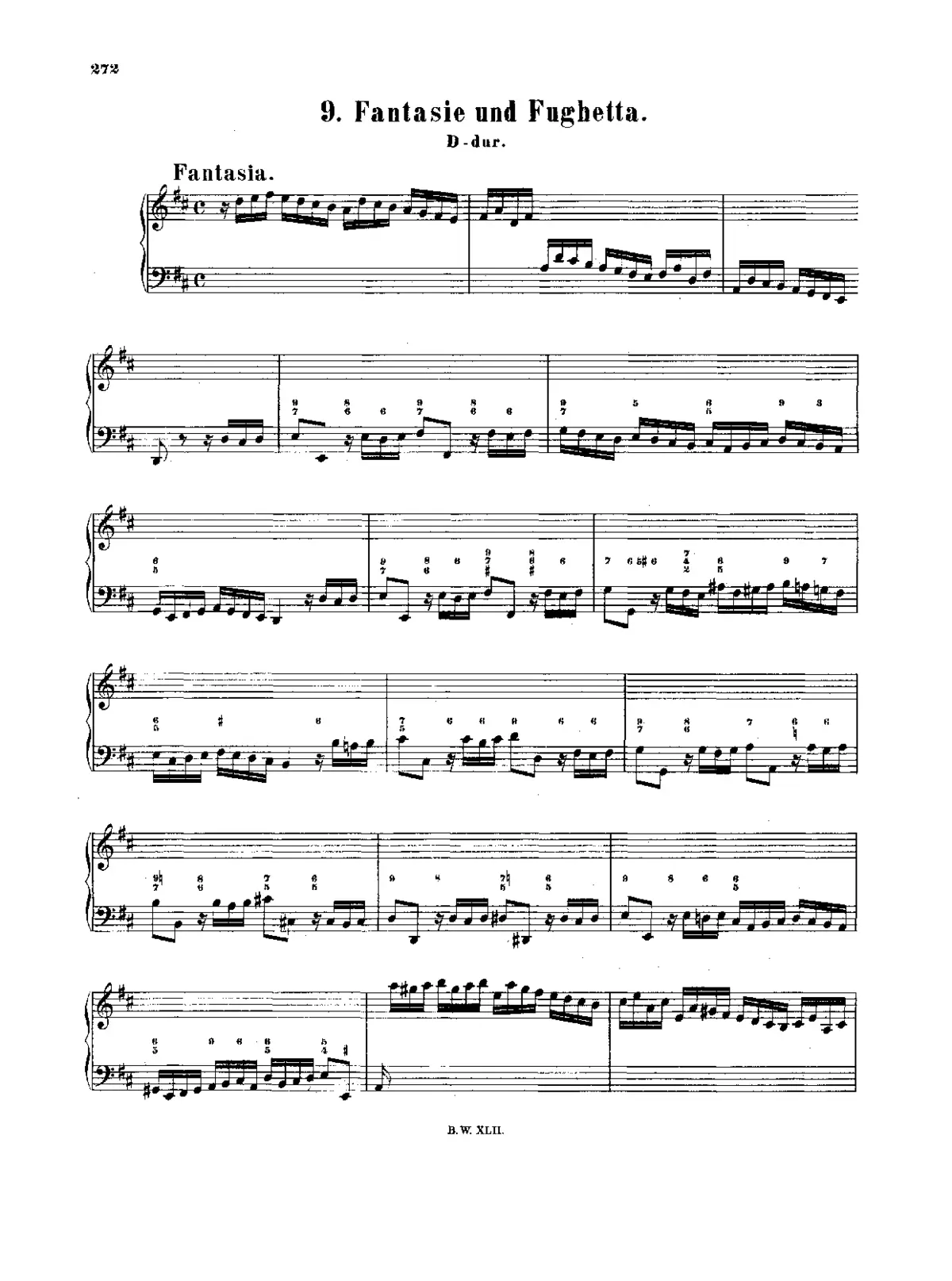 Fantasia and Fughetta - Page 1