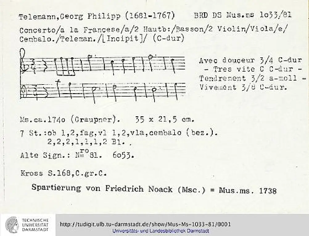 Concerto for 2 Oboes and Bassoon - Page 1