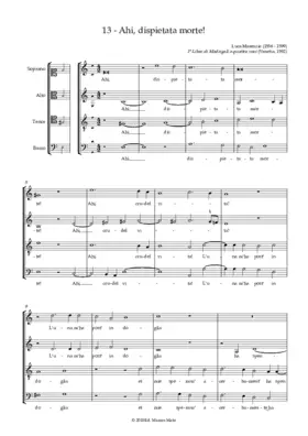 Ahi, dispietata morte!