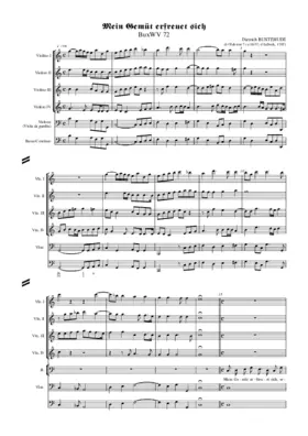 Mein Gemüt erfreuet sich (BuxWV 72)
