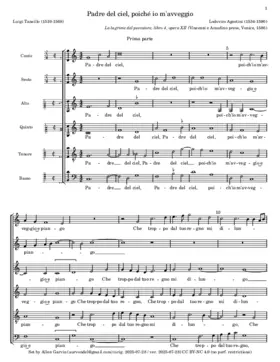 Padre del ciel, poiché io m'avveggio