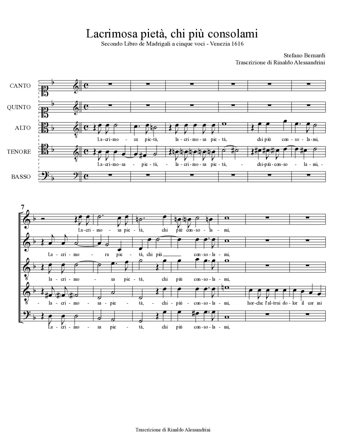 Lacrimosa pietà - Page 1