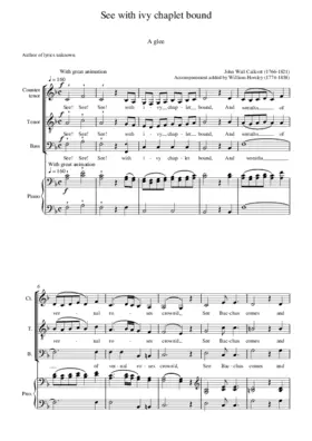 See with ivy chaplet bound