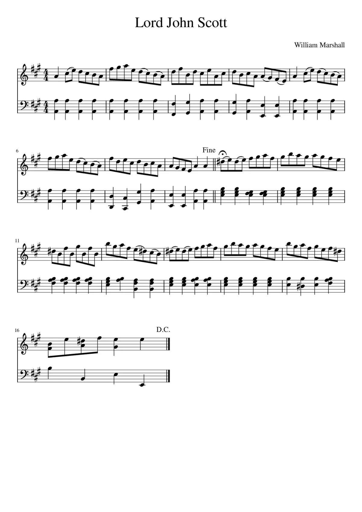 Lord John Scott - Page 1