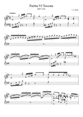 Partita in E minor BWV 830