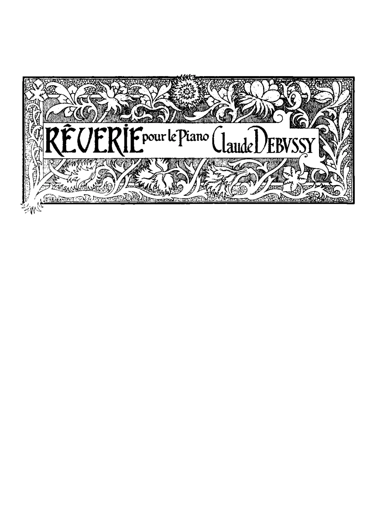 Rêverie - Page 1